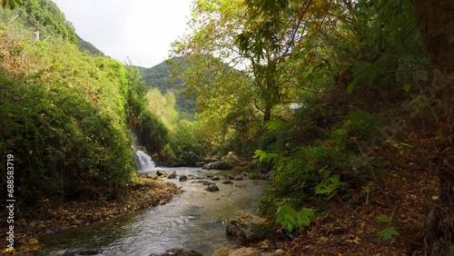 stream flows in the Upper Galilee mountains
