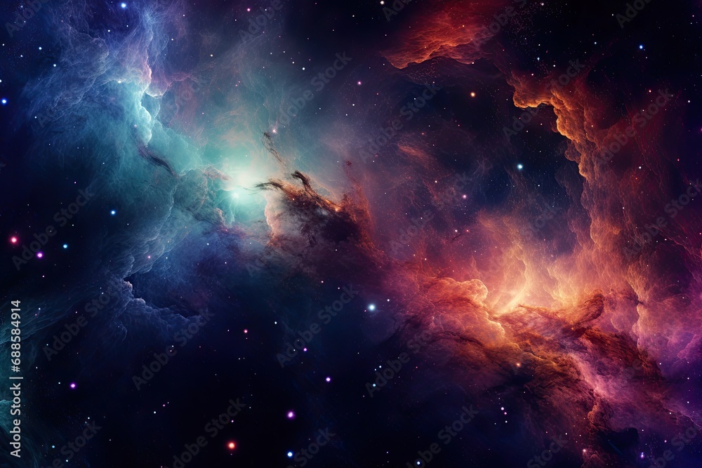 Universe space background