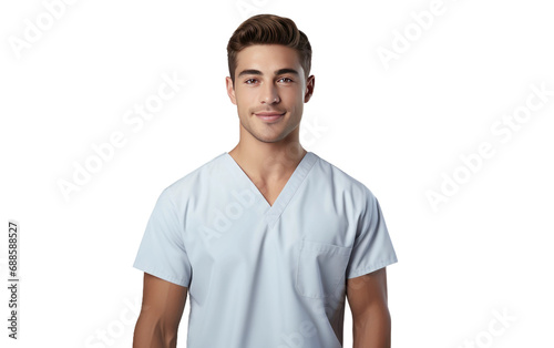 Compassion Corner Young Man Stands Isolated on a Transparent Background PNG © Haider