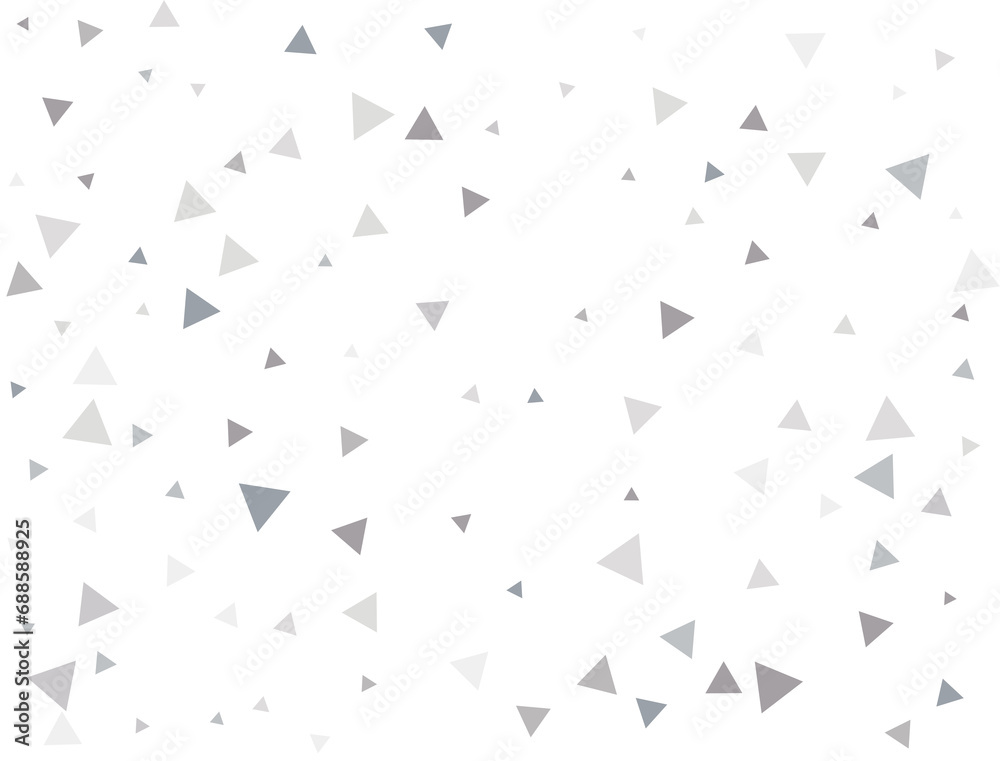 Paper Silver Triangular Confetti Paper Silver Triangular Confetti