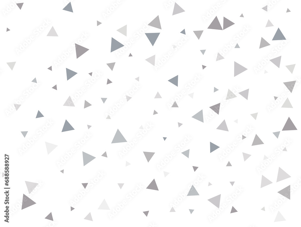 Paper Silver Triangular Confetti Paper Silver Triangular Confetti