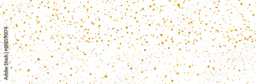 Fête, confettis et cotillons - Bannière festive - Éléments vectoriels éditables dorés autour de la célébration de fêtes - Couleurs élégantes - Festivités - Arrière-plan - Motifs