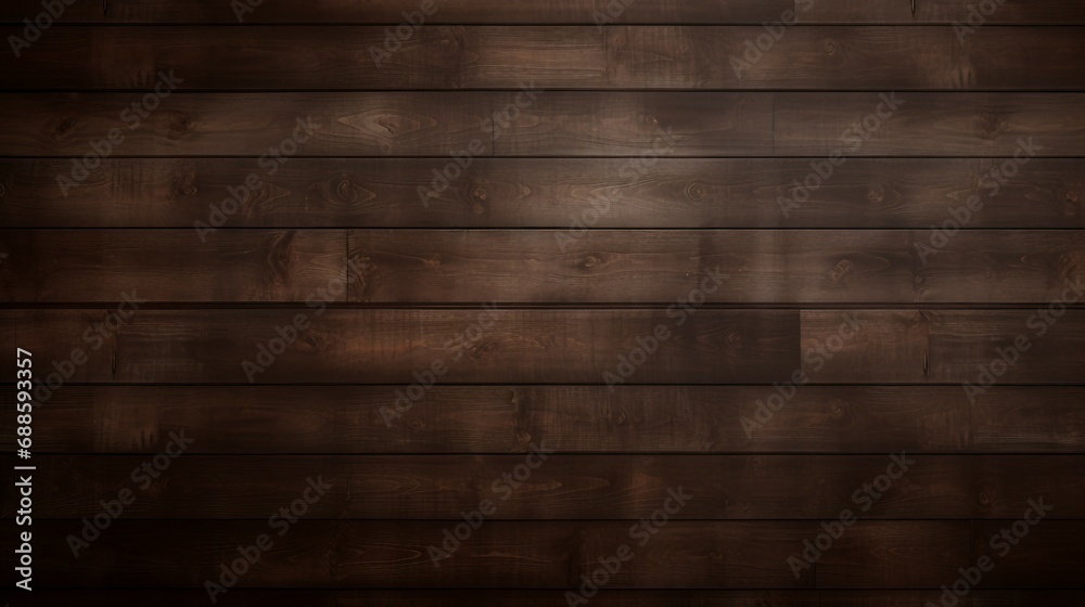 Dark Plank Wood Interior - obrazy, fototapety, plakaty 