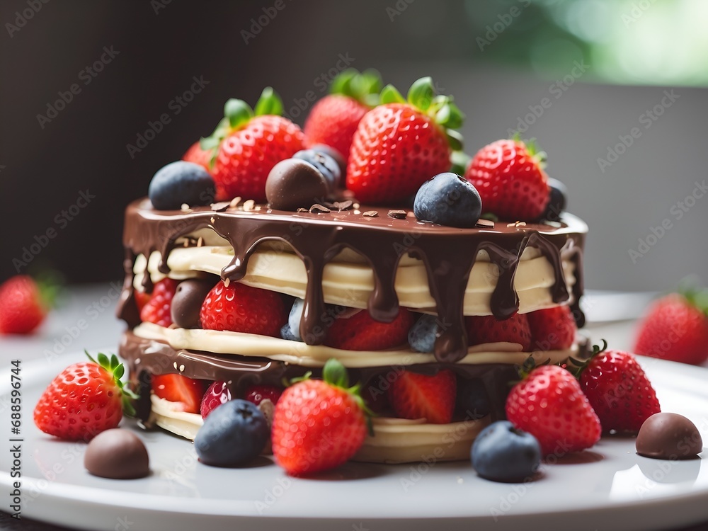 Strawberry cake Strawberry cake