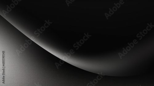 Abstract dark background. Silk satin fabric black color. Elegant background ,black friday. Soft wavy folds. Abstract Background with 3D Wave black white , Christmas, birthday, anniversary