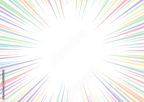 colorful rays vector background