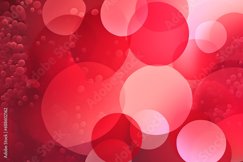 Pink Red abstract background with spots © Dennis