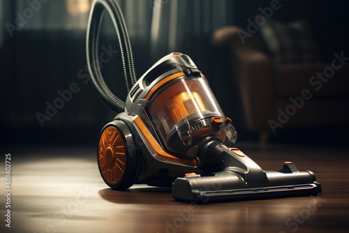 close up of a vacuum cleaner photo