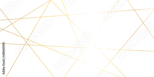 Abstract background with golden lines