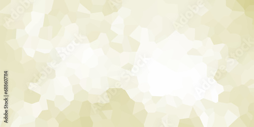 Quartz cream white Broken Stained Glass Background . 3d Voronoi diagram background. Seamless pattern shapes vector Vintage Quartz surface white for bathroom or kitchen