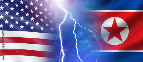 USA vs North Korea. Nationa...