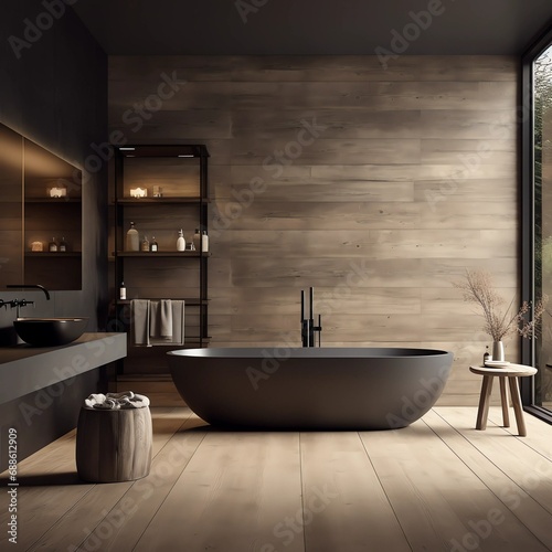 modern bathroom interior