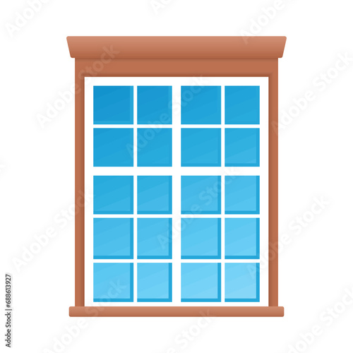 window illustration