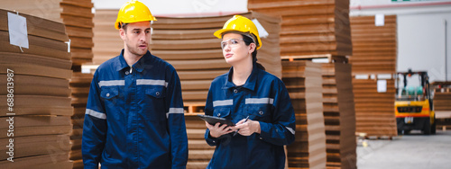 Professional worker team in...