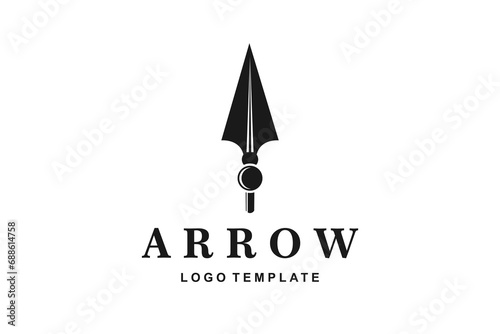 Arrowhead for Archer Archery logo design
