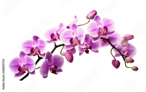 Orchid Elegance On Transparent PNG