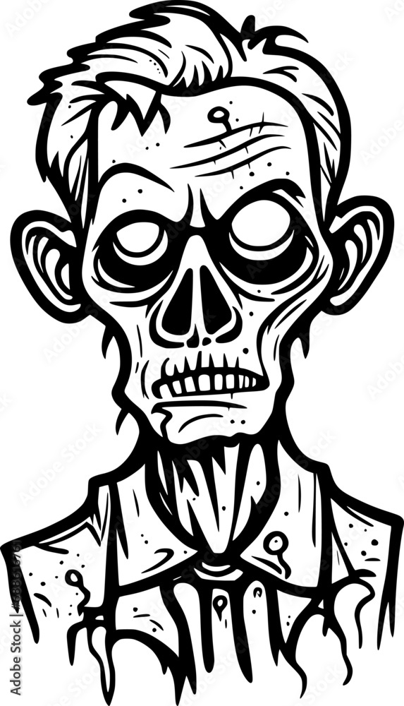 zombie cartoon