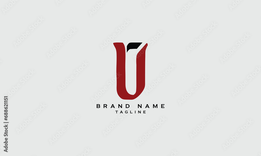 RU, UR, Abstract initial monogram letter alphabet logo design RU, UR, Abstract initial monogram letter alphabet logo design