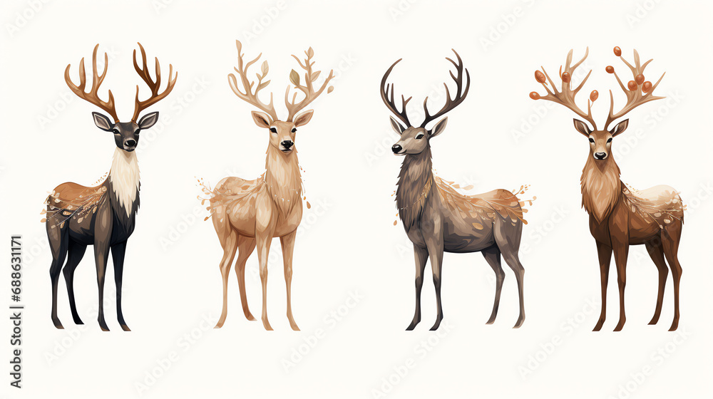 Naklejka premium deer