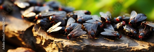 Cicada Peel Insect Bark Moult , Banner Image For Website, Background, Desktop Wallpaper
