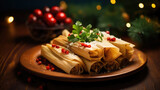tamale A flavorful addition to the Christmas table, a beloved Mexican