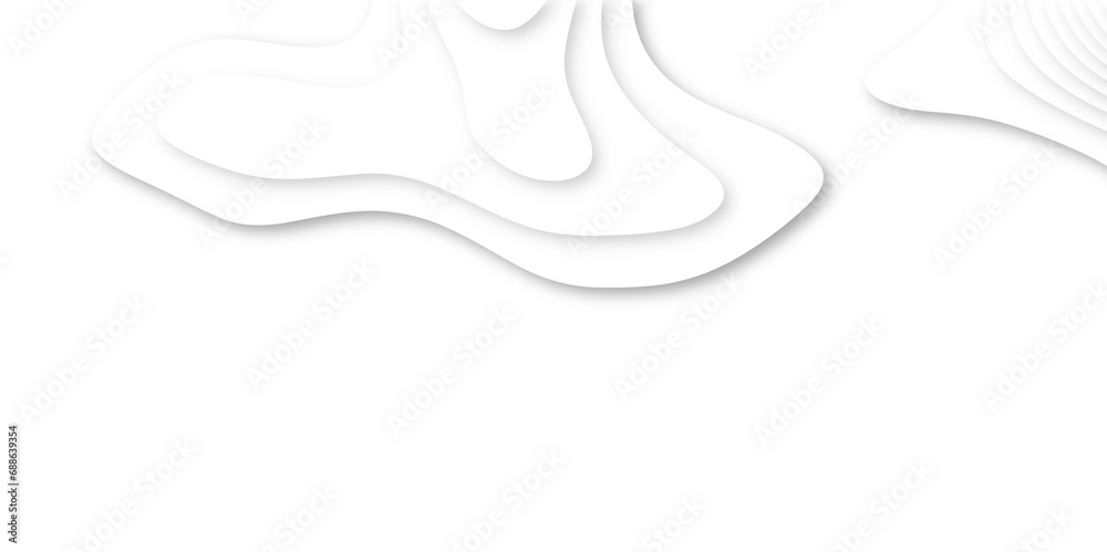 Vector abstract white paper cut banner. White waves decorative papercut design. Luxury paper cut background, Abstract decoration, white pattern, halftone gradients, 3d Vector illustration, Vector abstract white paper cut banner. White waves decorative papercut design. Luxury paper cut background, Abstract decoration, white pattern, halftone gradients, 3d Vector illustration,