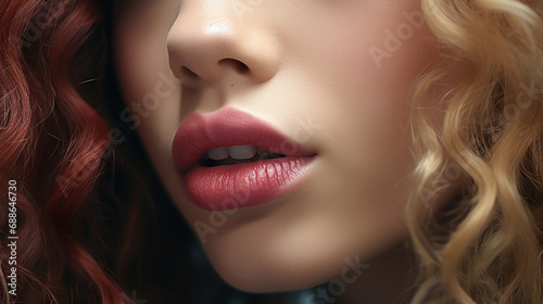 Female lips.