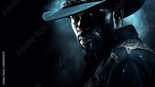 Black cowboy