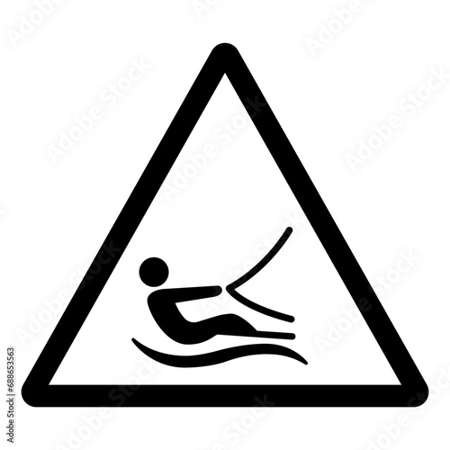 kite surfer Symbol Sign,Vector Illustration, Isolate On White Background Label. EPS10