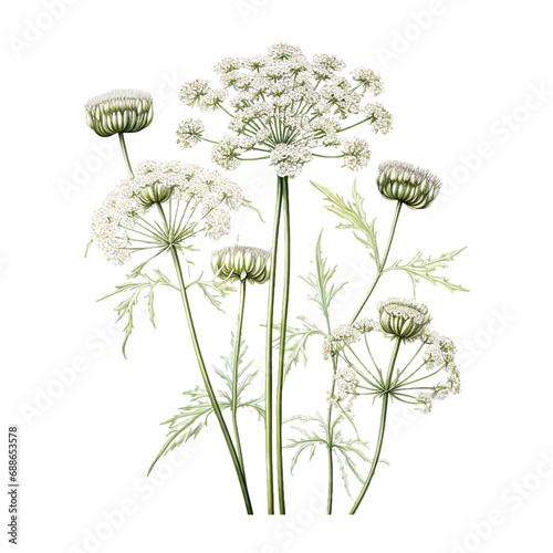 Queen Annes Lace Flower