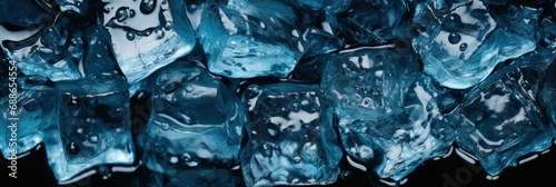 Rocks Frozen Into Ice Siberian Baikal , Banner Image For Website, Background, Desktop Wallpaper