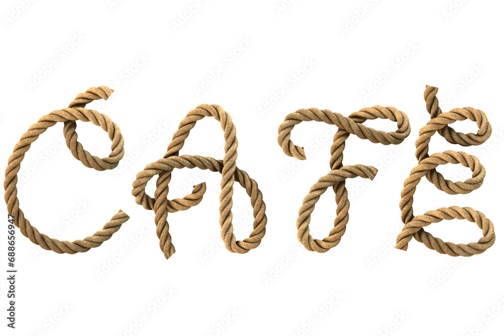 3D render of the text 3D render of the text