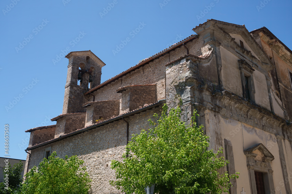 Petrella Salto, old village in Rieti province