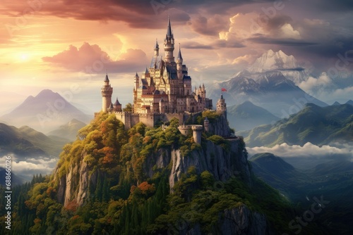 Dream Castle on a Mountain Top: Magic in Every Corner