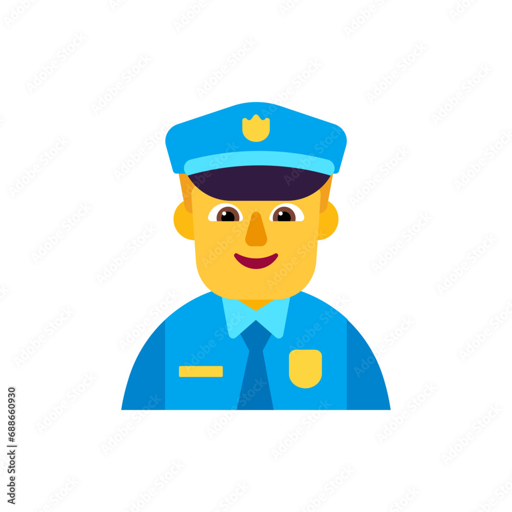Man Police Officer Man Police Officer