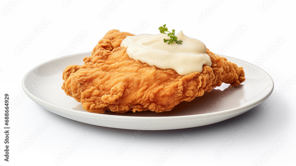 Delicious fried chicken steak pictures Delicious fried chicken steak pictures