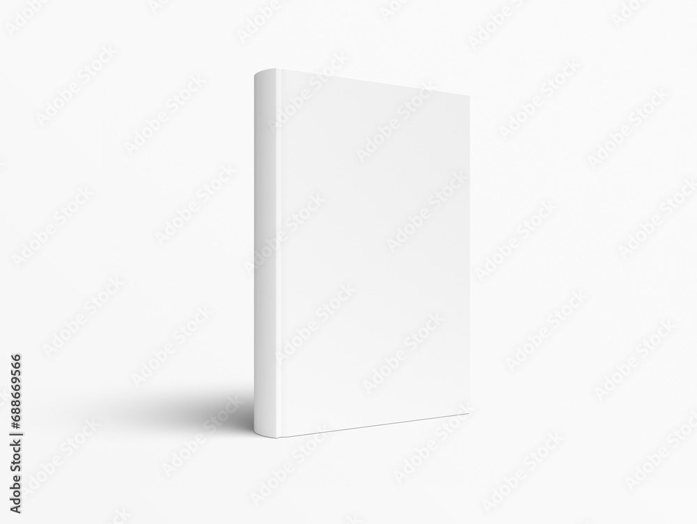 Blank Book Template isolated on White Background Blank Book Template isolated on White Background