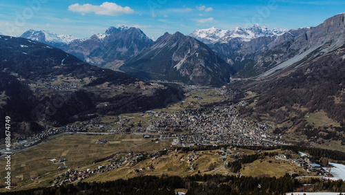 Bormio is a town and comune in the Italian province of Sondrio in the Lombardy region. It is a good to visit in summer and winter also. Warmly recommend.