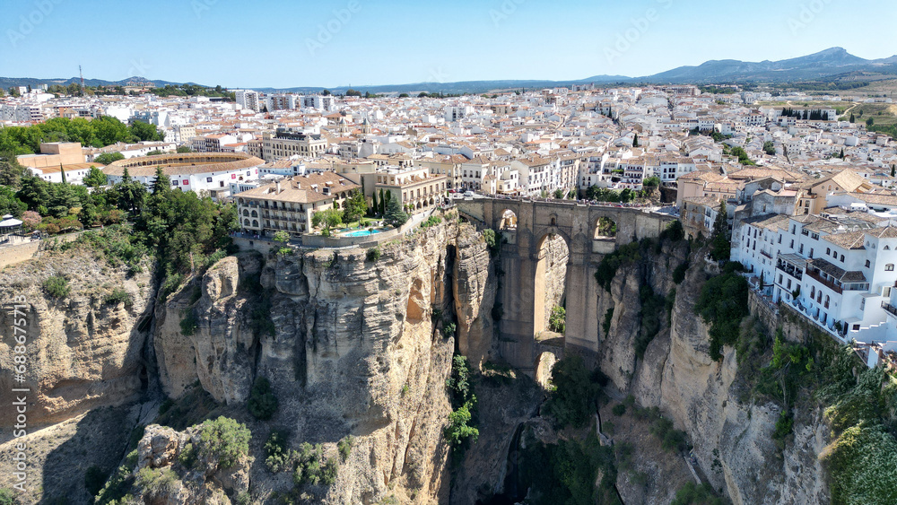 Ronda is a Spanish city in Andalusia, located in the northwestern part of the province of Málaga.