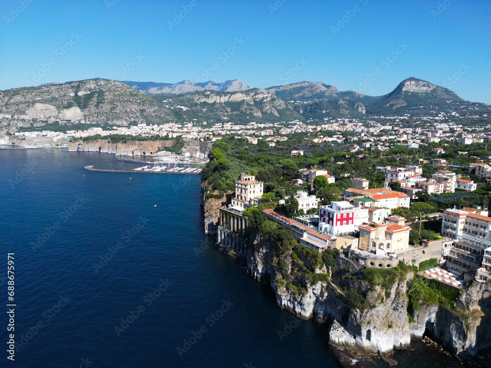 Sorrento is an Italian seaside town in the Campania region, located 48 km from Naples.