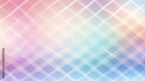 Pastel Grid Pattern Background