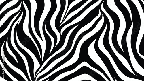 Wild animal skin abstract vector illustration fur pattern background photo
