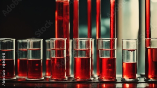 blood test tubes