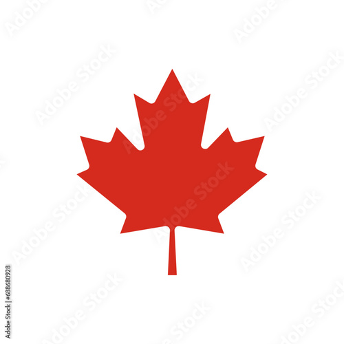 Canadian maple leaf vector