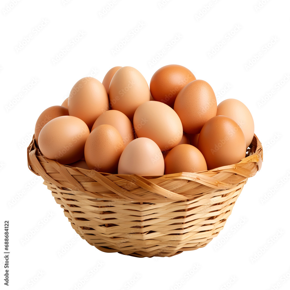 eggs in a basket isolated on transparent background Remove png, Clipping Path, pen tool eggs in a basket isolated on transparent background Remove png, Clipping Path, pen tool