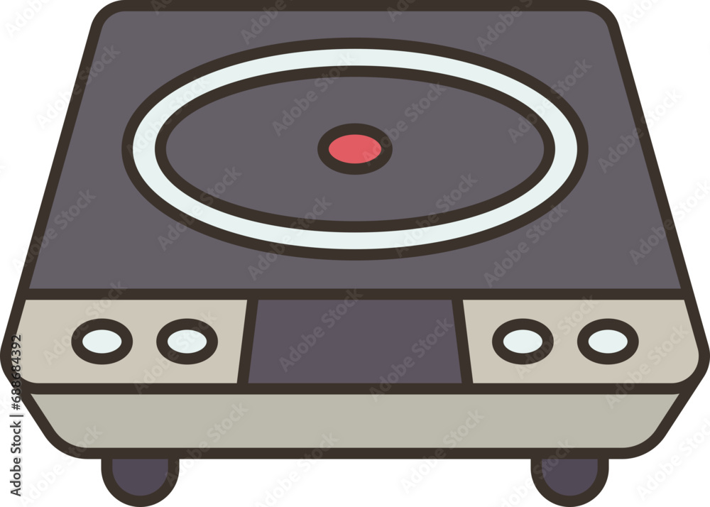 Fototapeta premium stove icon