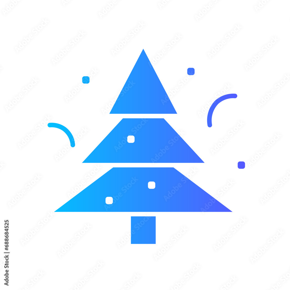 Fototapeta premium shape gradient icon