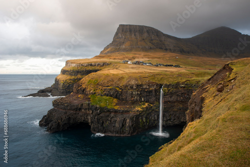 Gasadalur village, Faroe Island