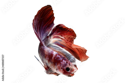 Siamese betta fighting fish