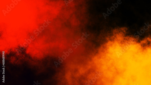 red smoke on black background.horror sky background fantasy style 